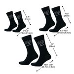 Personalisierte Papa Papa Papa Opa weiche 100% Baumwolle Crew Socken mit 1-12 Kindernamen und Jahr Vatertag Geburtstag Geschenk für Männer
