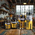 Personalisierte Mechaniker Elektrowerkzeug Becher 20oz Becher Skinny Becher mit Namen Vatertag Geburtstag Geschenk für Maschinist Mechaniker Handyman