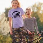Personalisierte Busy Raising Eishockey 100% Baumwolle T-Shirt mit Nummer Geburtstag Jahrestag Geschenk für Eishockey Mama