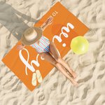 Personalisierte Wifey Hubby Super saugfähige schnell trocknende Strand Handtuch mit Namen Satz von 2 Multicolor verfügbar Flitterwochen Sommer Urlaub 