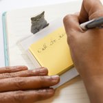 Personalized White Acrylic Sticky Note Holder with 100pcs Sticky Notes and 1-3 Photo Toppers Birthday Gift for Teacher Colleague Classmate