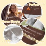 Personalised We Love Building Memories Blanket with Hammer Footprint Father's Day Birthday Gift for Dad Grandpa