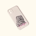 Personalised Sketch Drawing Pet Portrait Photo Silicone Phone Case for iPhone with Name Birthday Memorial Gift for Pet Lovers