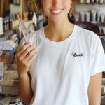 Elementi personalizzati del parrucchiere Ricamo T-shirt Zip Up Hoodie con iniziale o nome Regalo per stilisti Amanti dei parrucchieri