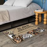 Tappetino personalizzato Go Away Unless You Have Pet Treats 1-6 Immagini di animali domestici con nome Regalo per l'anniversario di inaugurazione dell