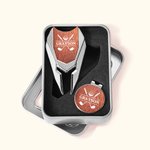 Gepersonaliseerde Roestvrij staal Monogram Magnetische Divot Repair Tool Ball Marker Set Hat Clip met geval Vaderdag Verjaardagscadeau voor Golf Lover