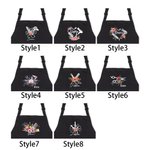 Personalisierte Blume Haarschnitt Werkzeug Design wasserdicht Salon Schürze mit Namen und 2 Taschen Graduierung Geburtstag Geschenk für Friseur