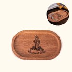 Plateau pour Chapelet en Bois Personnalisé avec Texte Gravé Cadeau Sacrement Première Communion Baptême pour Chrétien