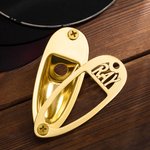 Personalized Oval Guitar Jack Socket Plate with Engraved Letters and 2 Screws Musical Instrument Accessory Gift for Guitar Lovers