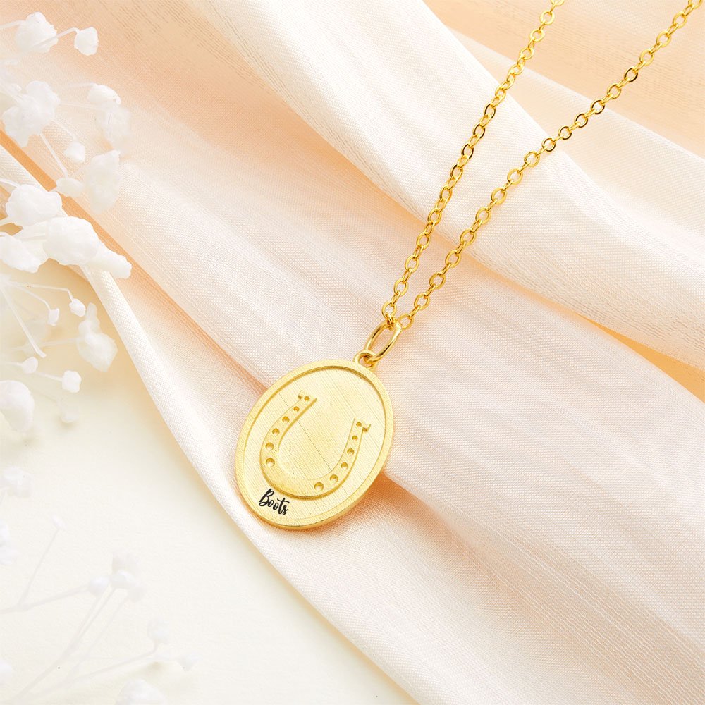 Collana Con Ciondolo Cavallo In Argento 925 – Gioiello Regalo Per Donne E Ragazze, In Scatola Regalo
