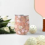 Henkilökohtainen 12oz Pickleball Paddles Tumbler Cup nimi ja olki Pickleball Party Team lahja urheilun ystävälle