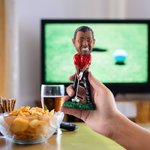 Personalised Handmade 3D Bobblehead Doll Photo Golfer Figurine Father's Day Birthday Gift for Father Golf Lover