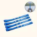 Gepersonaliseerde bootaccessoires Set van 4 bootriemen met naam Vaderdag Verjaardagscadeau voor vader opa