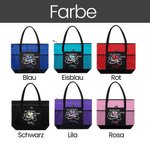 Personalisierte Leinwand Tragetasche mit Reißverschluss Große Kapazität Zitat “Nursing is a Work of Heart” für Krankenschwester