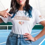 Personalised Retro Flower Pickleball Paddles Design Crewneck T-Shirt Sweatshirt with Name Ball Game Birthday Gift for Pickleball Lover