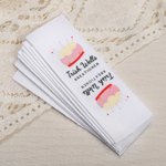 Personalisierte Näh-Etikette mit Namen und Text aus 100% Baumwolle für Kleidung Handgemacht 50 Stück Set Geschenk für Strick- und DIY-Liebhaber