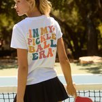 Personalizada Pickleball Palas En Mi Era Pickleball Crewneck Camiseta Sudadera con Nombre Juego de Pelota Regalo de Cumpleaños para Amante de Pickleba