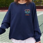 Personalizada Pickleball Palas En Mi Era Pickleball Crewneck Camiseta Sudadera con Nombre Juego de Pelota Regalo de Cumpleaños para Amante de Pickleba