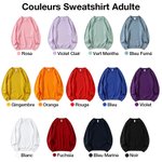 T-shirt Sweatshirt Personnalisé avec Nom Vêtement à Motif Basketball Cadeau Anniversaire Sport pour Ami Amateur de Basketball