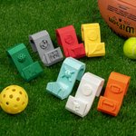 Personalized Multicolor Pickleball Baseball Ball Bag Hook Fence Hanging with Name 3D Print Sport Accessories Gift for Ball Game Lover