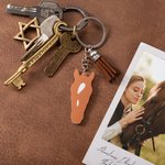 Personalized Horse Facial Marking Silhouette Acrylic Keychain with Text  and Tassel Equestrians Horse Riding Accessory Gift for Horse Lover