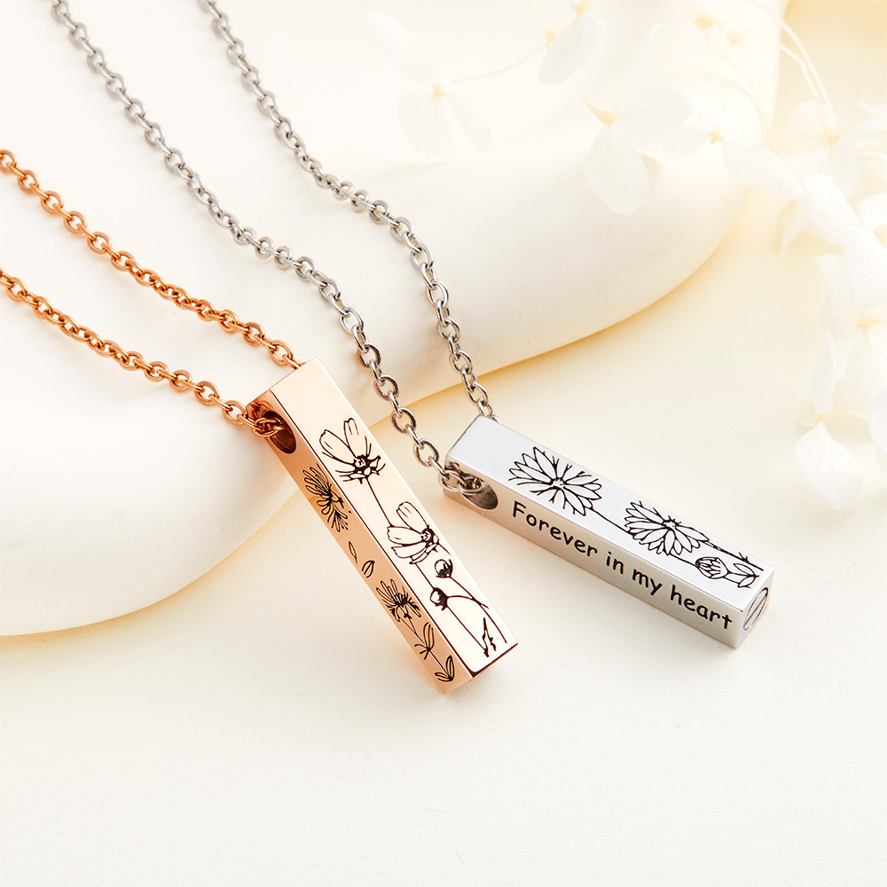 Collana Con Urna A Cuore Tree Of Life - Gioiello Porta Ceneri In Acciaio Inox Per Ricordo Donna E Uomo