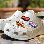 Personlig 3D-spelare nummer Clog Charm Skotillbehör Födelsedagspresent för sportälskare