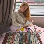 Coperta morbida personalizzata con nome e titolo del libro Regalo di compleanno per l'insegnante amante della lettura