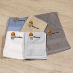 Serviette en Coton Personnalisée avec Nom Brodé Serviette de Salle de Gym Super AbsorbanteThème Basket-ball Cadeau Anniversaire pour Amoureux du Sport