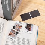 Marque-pages magnétiques pliables personnalisés avec texte Cadeau d'anniversaire pour les amoureux des livres