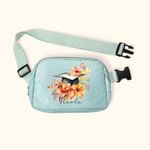 Personlig bukett Graduation Cap Vanntett midjebelteveske med navn Class of 2025 Graduation Gift for Graduates