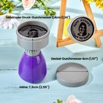 Personalisierter Selbstfärbender Stempel mit Gesicht Porträt und Text Du Bist das Beste Aufgabe-Benotung Geschenk für Lehrerende