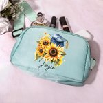 Personlig bukett Graduation Cap Vanntett midjebelteveske med navn Class of 2025 Graduation Gift for Graduates