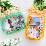 Sac Cosmétique Imperméable Personnalisé avec Dessin Femme ou Fille Nom Fleur de Naissance Accessoire de Voyage Cadeau Anniversaire Mariage pour Femme