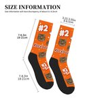 Personalisierte lustige Haustier Portrait Foto Socken mit Nummer Text Memorial Geburtstag Geschenk für Hund Katze Haustier Liebhaber