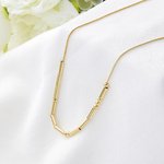 Gepersonaliseerde Morse Code verborgen bericht ketting vriendschap sieraden verjaardag bruiloft cadeau voor vrouwen meisjes