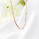 Gepersonaliseerde Morse Code verborgen bericht ketting vriendschap sieraden verjaardag bruiloft cadeau voor vrouwen meisjes