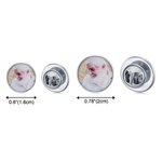 Gepersonaliseerde Foto Reversspeld Herinnerings Boutonniere Speld Huwelijk Vaderdag Geschenk voor Mannen Groomsmen