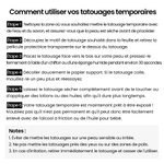Tatouage Temporaire Imperméable Personnalisé avec 1-5 Noms Motif de Coeurs Cadeau de Soirée Fête des Pères pour Famille Ami Couple