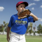 Personalised Baseball Theme 100% Cotton Kids Adult T-Shirt with Name and Number Birthday Team Gift for Baseball Lover