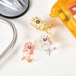 Personalised Withered Daisy Stethoscope ID Tag with Name Funny Nurses Week Graduation Gift for Doctor Nurse Medical Staff