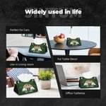 Personalized Every Child Matters Dots Rainbow Foldable Tissue Box Cover with Name and Snap Button Appreciation Back to School Gift for Teacher