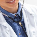 Personalised Withered Daisy Stethoscope ID Tag with Name Funny Nurses Week Graduation Gift for Doctor Nurse Medical Staff