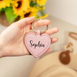 Personalized Birth Flower Strong Magnetic Portable Leather Hat Clip with Name Set of 2 Travel Accessories Birthday Gift for Women