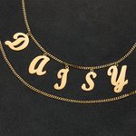 Personalisierte einzigartige Layered Belly Chain mit Namen Geburtstag Jahrestag Bachelor Party Geschenk für sie