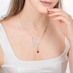 Personalisierte Stethoskop Halskette mit Herz Birthstone Medical Student Graduierung Anerkennung Geschenk für Arzt Krankenschwester