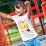 Personalized 100% Cotton Cute Bow Pencil Initial Kid T-shirt with Name Back to School First Day of School Gift for Boys Girls Kids