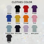 Personalized 100% Cotton Cute Bow Pencil Initial Kid T-shirt with Name Back to School First Day of School Gift for Boys Girls Kids