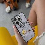 Custodia personalizzata per iPhone con nome, regalo di compleanno e anniversario per gli amanti degli animali.