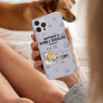 Custodia personalizzata per iPhone con nome, regalo di compleanno e anniversario per gli amanti degli animali.